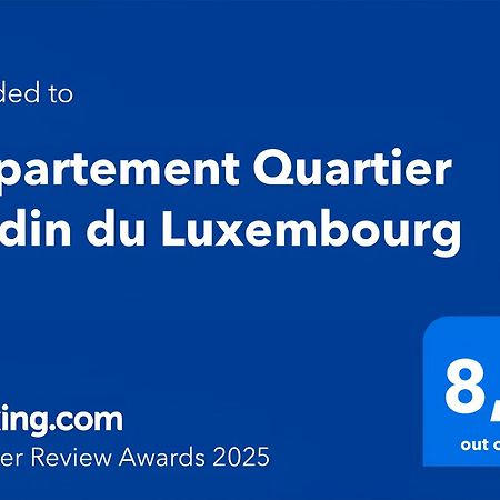 Appartement Quartier Jardin Du Luxembourg Free Netflix Parigi Esterno foto